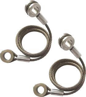 Gam2-005-2 Gaeaauto 1 Pair Long Side Hood Stay Control Cable Fit For 1987-2010 Peterbilt 357 375 377