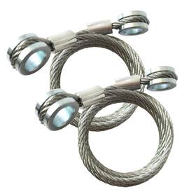Hlk2046 Gaeaauto 1 Pair Long Type Hood Control Restraint Cable Fit For 2003-2007 Peterbilt 379