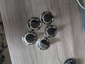 Wb03x0439mpnwb3x439 Ge 03x0439mpnwb3x439 Range Knob Eom Replacement Burner Black Set Of 5 #wb03x0439mpnwb3x439