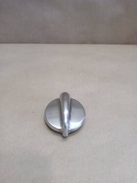 183d8269 Ge Range Burner Knob Kip 5c89 Oem Genuine Hotpoint Silver Fast Shipping