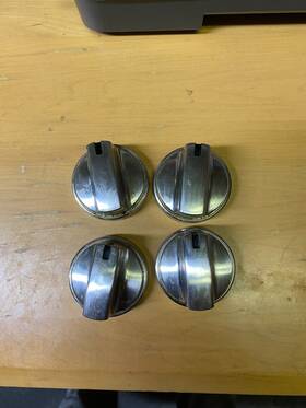 191d8446 Ge Set Of 4x Range Oven Knobs No. Tj241