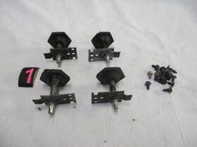 Wb02k0001 Ge 250552 Wb2x8248 Frigidaire Oven Stove Range Leveling Leg Set 4 Legs Wb2k1