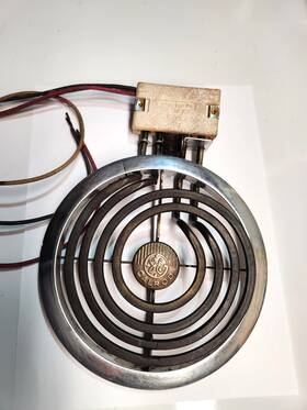 276c758g1 Ge Vintage Range 6 Inch Burner Cat. No