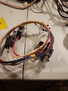 317b6641p001 Ge Range Oven Surface Element Wire Harness From Mod Stove