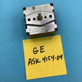 4154-04 Ge Asr Range/oven Selector Switch Rotary Control 125-250vac