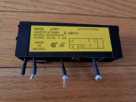 6544g1001a Ge Kool Lite Spark Box Gas Range