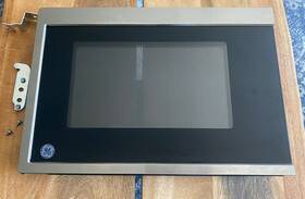 Jes1097sm1ss Ge Appliances 1097sm1ss Microwave Door Replacement 15 3/16 Inch X 10 3/8 Part #jes1097sm1ss