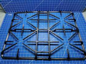 Wb31k10138 Ge Appliances Wb31k10139 Range Oven Surface Burner Grate Set Of 2 P#wb31k10139