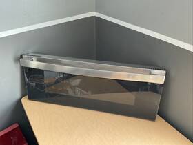 Wb56x43734 Ge Appliances New Genuine Range Stainless Steel Upper Door Glass With Handle And Trim