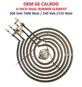 Wb30x341 Ge / Calrod Nos - Oem Hotpoint Electric Oven Stove 8 Inch Dual Element Burner