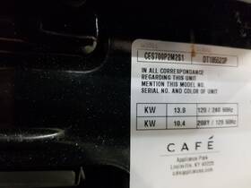 Ces700p2m2s1 Ge Genuine Range Oven Relay Board # Wb27x41915