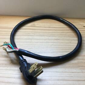 E72389-f Ge / Samsung Range Dryer Power Supply 4 Cord Wires Prong Foot L