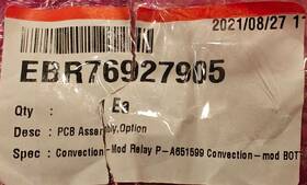 Ebr76927905 Ge Oem Oven Relay Board