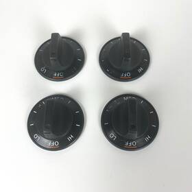 Jdp37got1bb Ge Set Of 4 Oem Range Oven Burner Control Knobs Am445413s Oct 2001