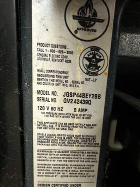 Jgsp44bey2bb Ge Genuine Gas Range Oven Burner Cap Set Of 3 # Wb29t10007 Wb29t10004
