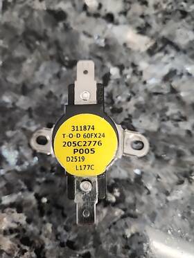 Jtd3000sn4ss Ge New Wb24x46906 Wall Oven High Limit Switch