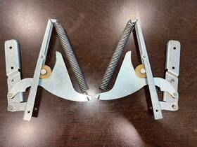 Wb14t10010 Ge Jtp15wd1ww Oven Hinge Set Wb14t10009 / Mod #