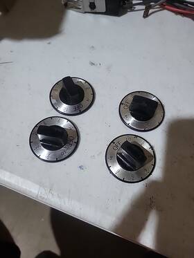 Kip5451 Ge Hotpoint Gas Range Oven Stove Burner Control Knob Set Of 4 Bag 2