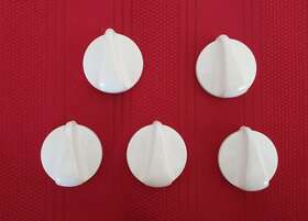 Nw211626423427132727 Ge Lot Of 5 Stove Range Top Burner Knob Replacement