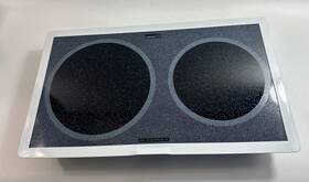 Ge Plt051-2 Genuine Electric Cooktop Radiant Glass Module White Vgc