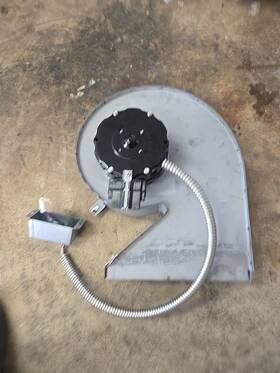 Wb26x10129 Ge Pp989tn2ww Wb26x10131 Blower Motor And Housing