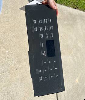 Ge Rec19xg002cxr-aa Rec19xg002cr-aa Oven Control Panel