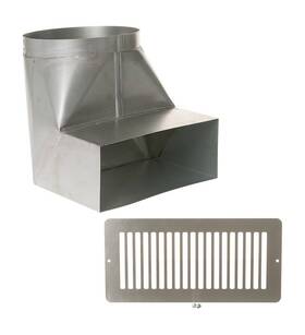 Uxn70 Ge Range Hood Recirculation Kit For Custom Insert Silver 20.5 Inch X 12.6 Oem