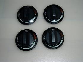 Wb003k0064 Ge Xl44 Oven / Range Top Burner Surface Knob Set Of 4