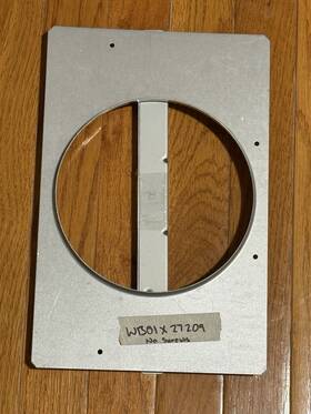 Jvx3240sj1ss Ge Wb01x30460 Installation Brackets No Screws For Range Hood Ra244 Jvx3240sj1ss Ge Wb01x30460 Installation Brackets No Screws For Range Hood Ra244