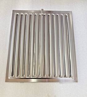 Uvw93642p1ss Ge Wb02x40951 Baffle Filter For Range Hood Hrt-lnd