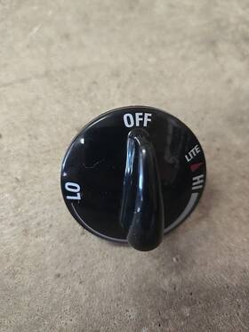 Wb03x10122 Ge Profile Burner Knob Black