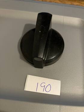 Wb03x20319 Ge Range Knob Stove Oven Black Replacement