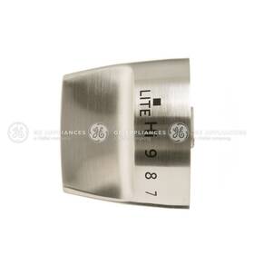 Wb03x31672 Ge New Oem Range Cafe Stainless Steel Control Knob