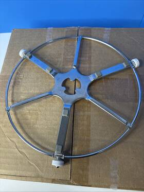 Wb06x10315 Ge Rotating Ring Assembly Glass Support Oem Genuine Replacement