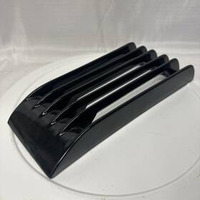 Wb07x10411 Ge Appliances Cooktop Vent Grill Assembly - Black Model # Oem Used