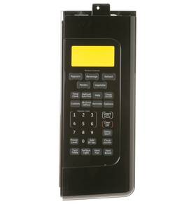 Wb07x11020 Ge Microwave Control Panel Black No Board Same Day Ship And Warranty