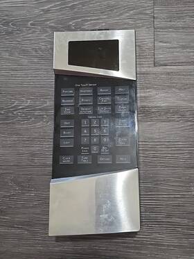 Wb07x11128 Ge Microwave Control Panel For Parts