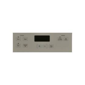 Wb07x21378 Ge Range Control Panel - White