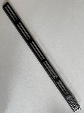 Grs500pv2ss Ge Wb07x47262 Upper Vent Trim Black For Slide0in Electric Range Hm