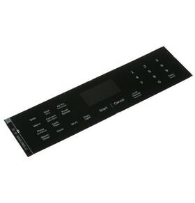 Wb07x48486 Ge Faceplate Graphics Overlay Range For Oven Stove Free Ship