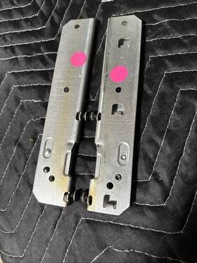 Wb10t10117 Ge Monogram Oven Oem Hinge Receiver Set