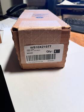 Jgbs10dem4bb Ge Wb10x21977 Gas Range Door Hinges 2 Oem Part Model