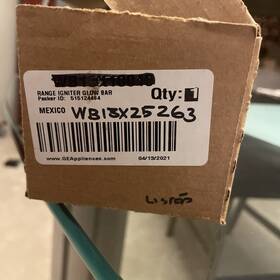 Wb13x25263 Ge Range/stove/oven Igniter