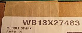 Wb13x27483 Ge Range/cooktop - Spark Module Oem Pt. No. New Open Box