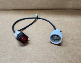 Wb27x26167 Ge Wb18x25907 New Monogram Oem Range Hood Heat Lamp Socket And Switch