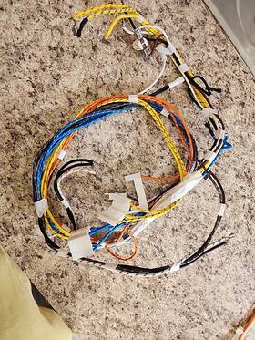 Wb18x31193 Ge Wb18x32675 New Oem Range/stove/oven Maintop Harness