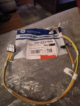 Wb18x47026 Ge Genuine Oem Hidden Bake Wire Harness Brand New