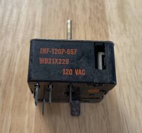 Inf-120p-657 Ge Wb21x229 Genuine Oem Infinite Switch Free Shipping Inf-120p-657 Ge Wb21x229 Genuine Oem Infinite Switch Free Shipping