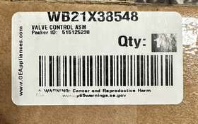 Wb21x38548 Ge Durable Range Valve Control Asm Oem Part New