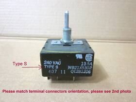 Wb21x5302 Ge Infinite Switch Minor Crack